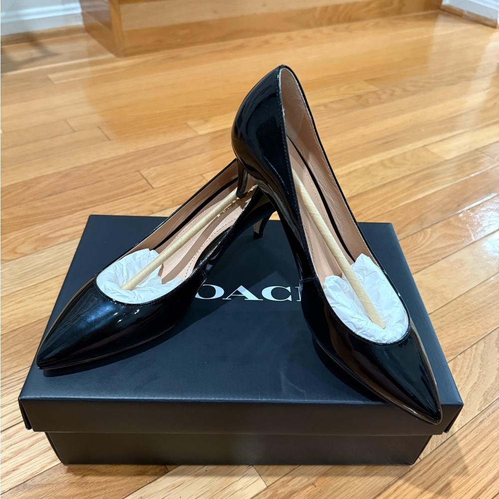 Sloane Coach Black Women's Heels
